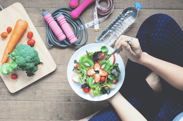 alimentación sana y deporte