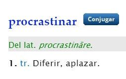 combatir la procrastinación